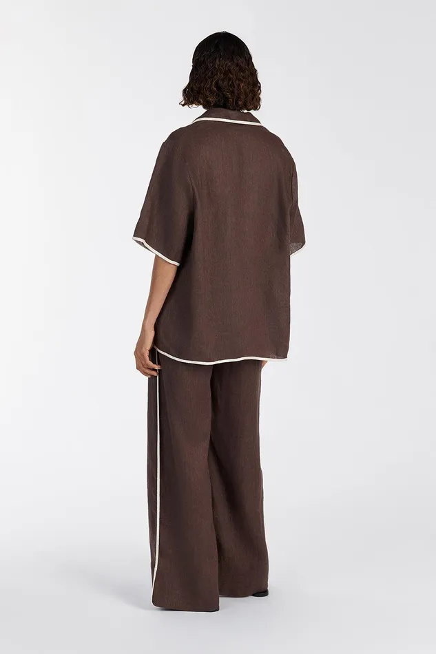 VON CHOC LINEN SHIRT Women DISSH Tops
