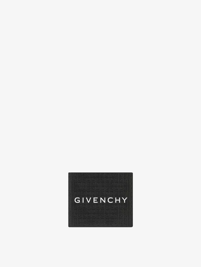 Wallet In 4g Micro Leather Black Men Givenchy Wallets and Card Holders