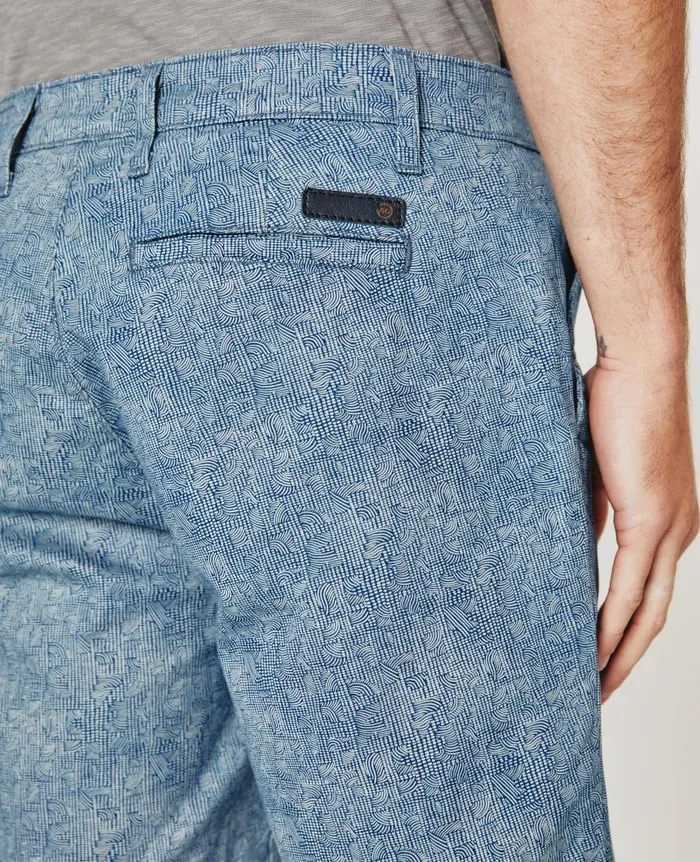 Wanderer Short Tupelo Blue Multi Men AG Jeans Shorts Wanderer Short Tupelo Blue Multi Men AG Jeans Shorts