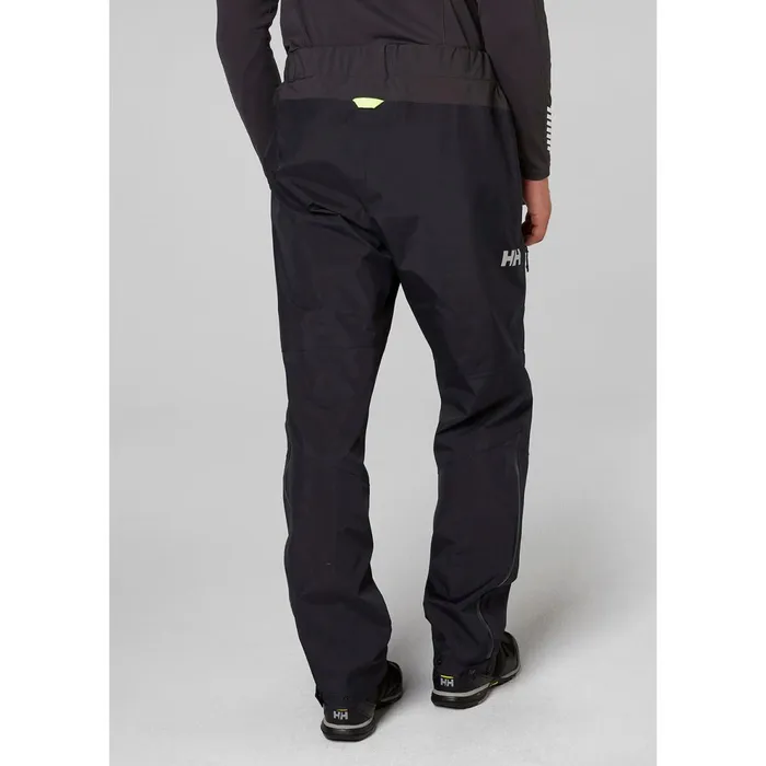 Waterproof Pants Men Helly Hansen VANIR LOM PANT 990 Black