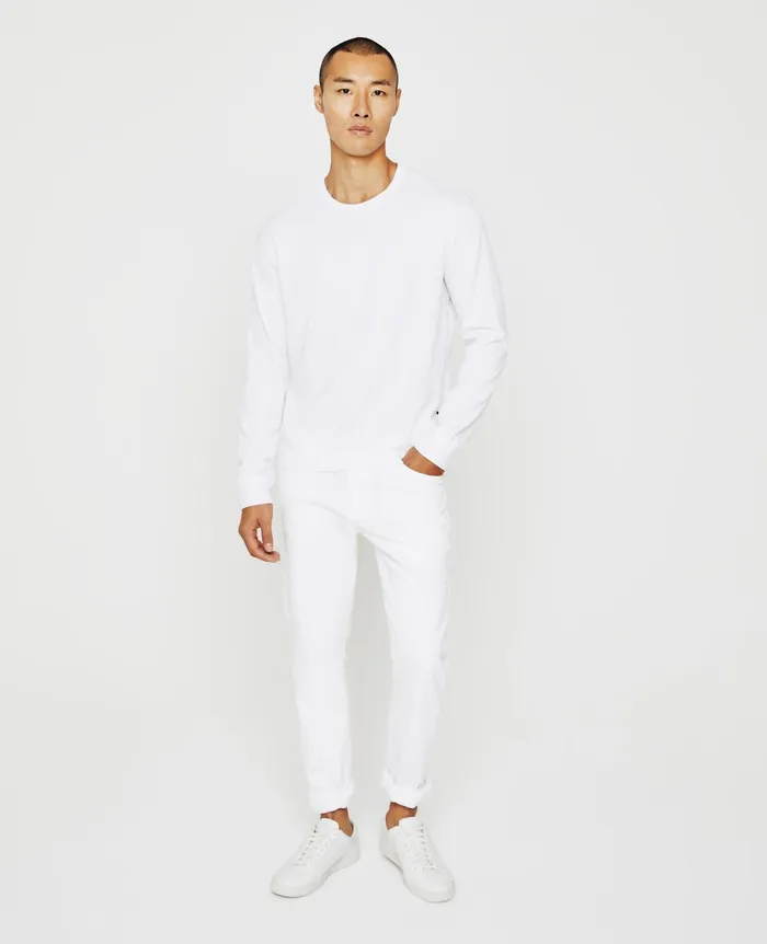 Wesley Pullover True White Men AG Jeans Sweatshirts Wesley Pullover True White Men AG Jeans Sweatshirts