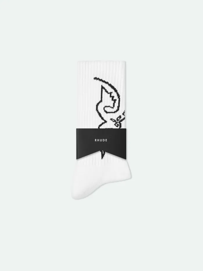 WESTERN SOCK Unisex Rhude Socks