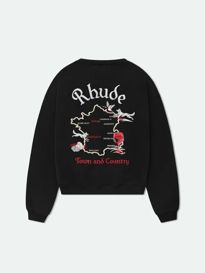 WINE COUNTRY CREWNECK Men Rhude Sweatshirts