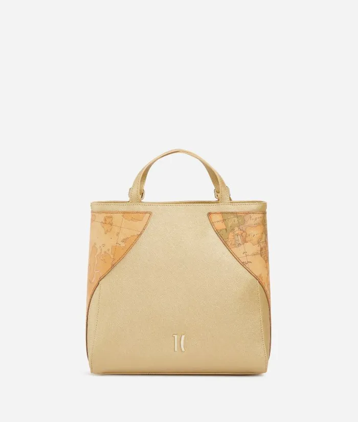 Woman Backpacks Bucket and Belt Bags Alviero Martini Flying City Backpack Bright Gold Woman Backpacks Bucket and Belt Bags Alviero Martini Flying City Backpack Bright Gold