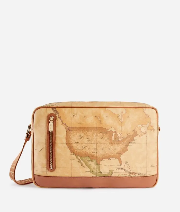 Woman Briefcase Alviero Martini Geo Classic Messenger Bag