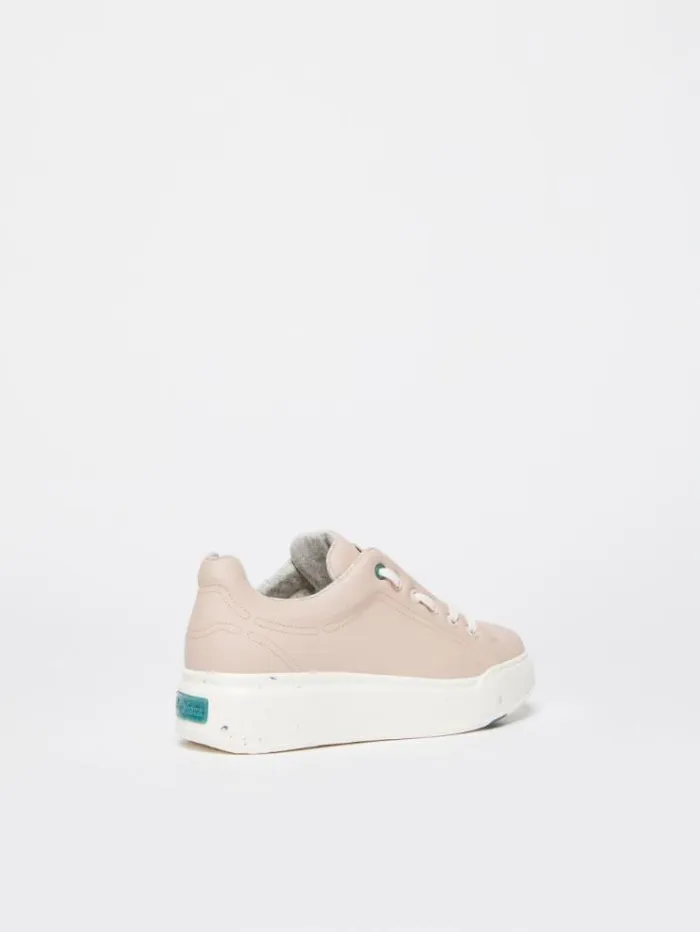 Woman MaxiGreen Trainers With Chunky Sole Pink Maxmara Sneakers Woman MaxiGreen Trainers With Chunky Sole Pink Maxmara Sneakers