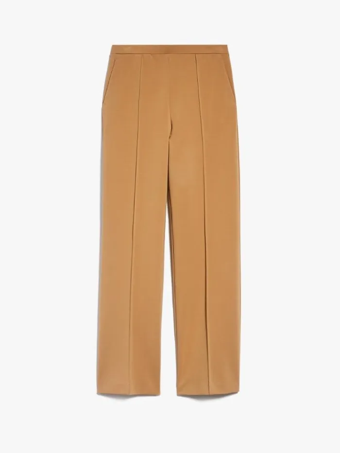 Woman Milanofabric Trousers Camel Maxmara Trousers Woman Milanofabric Trousers Camel Maxmara Trousers