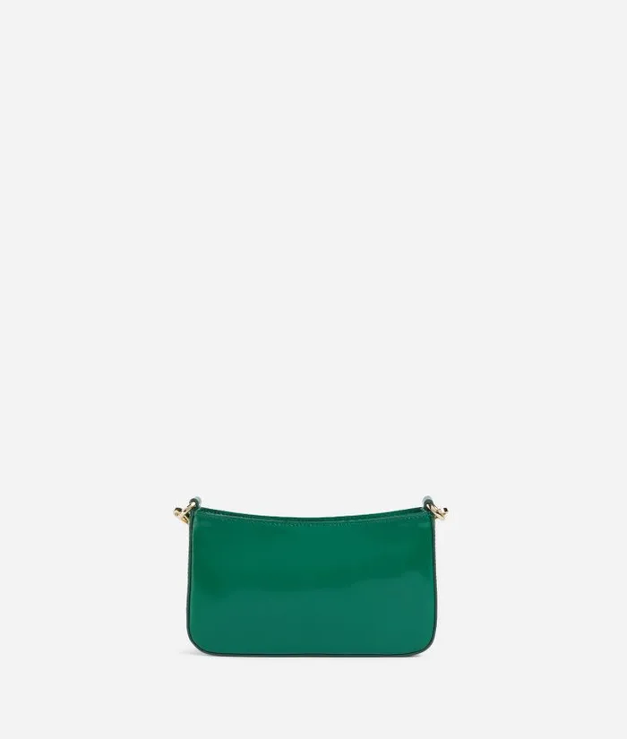 Woman Mini Bags and Pouches Alviero Martini Space Bag Pouch With Crossbody Strap Jade Green
