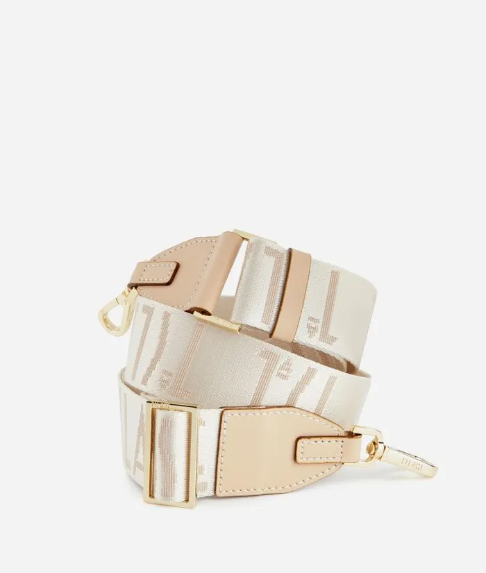 Woman Other Accessories Alviero Martini Ribbon Shoulder Strap With 1 Classe Logo White Woman Other Accessories Alviero Martini Ribbon Shoulder Strap With 1 Classe Logo White