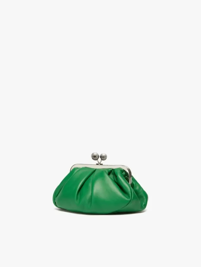 Woman Small Pasticcino Bag In Nappa Leather Green Maxmara Weekend Bag