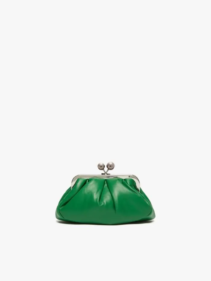 Woman Small Pasticcino Bag In Nappa Leather Green Maxmara Weekend Bag Woman Small Pasticcino Bag In Nappa Leather Green Maxmara Weekend Bag