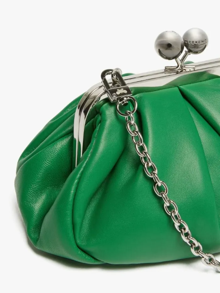 Woman Small Pasticcino Bag In Nappa Leather Green Maxmara Weekend Bag Woman Small Pasticcino Bag In Nappa Leather Green Maxmara Weekend Bag