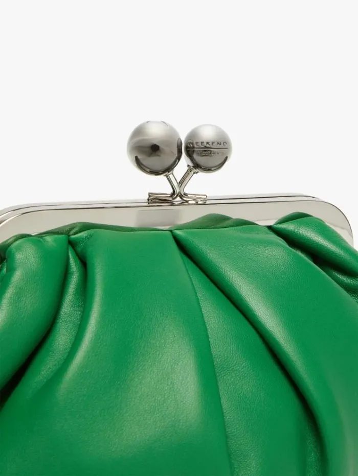 Woman Small Pasticcino Bag In Nappa Leather Green Maxmara Weekend Bag Woman Small Pasticcino Bag In Nappa Leather Green Maxmara Weekend Bag