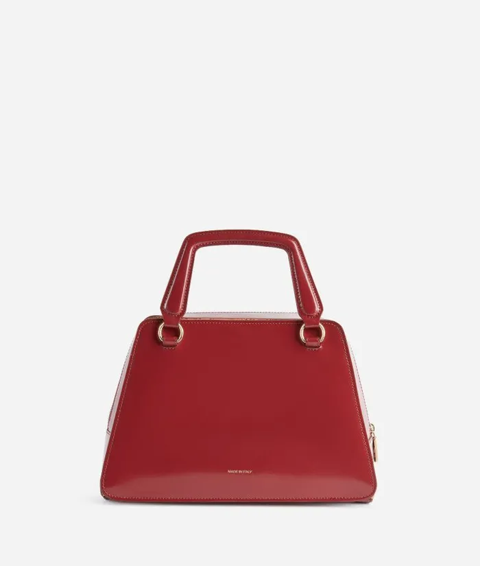 Woman Top Handle Bags Alviero Martini Future Bag Handbag With Crossbody Strap Raspberry