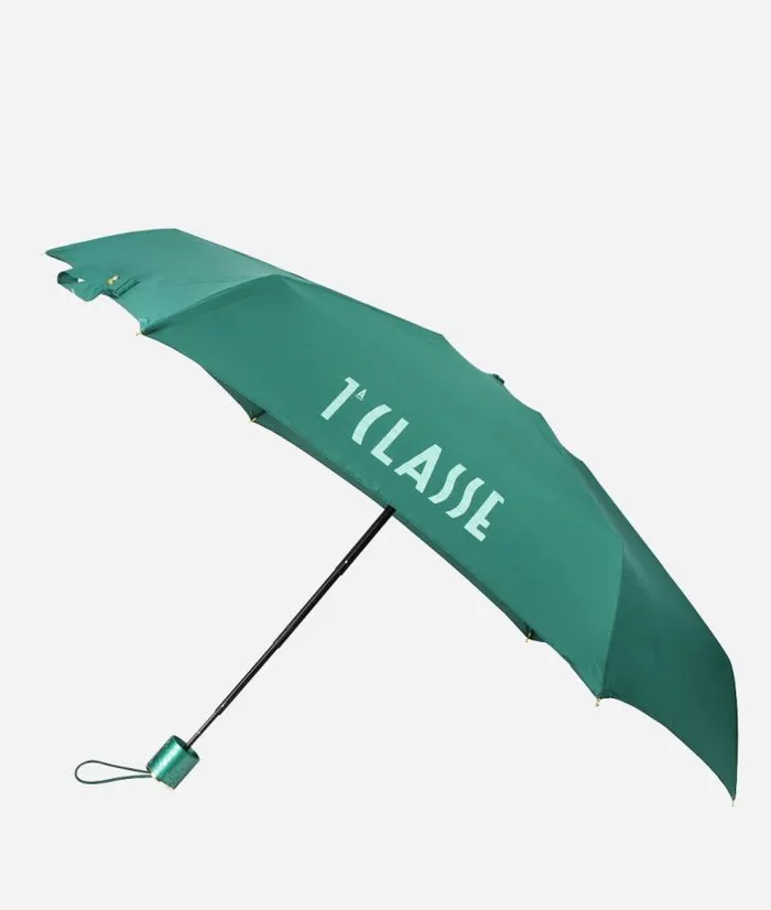 Woman Umbrellas Alviero Martini 1 Classe Supermini Logo Umbrella Green