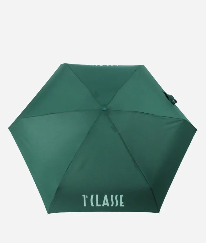 Woman Umbrellas Alviero Martini 1 Classe Supermini Logo Umbrella Green