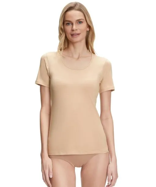 Women 2Pack Women TShirt Roundneck Daily Comfort Camel FALKE Shirts