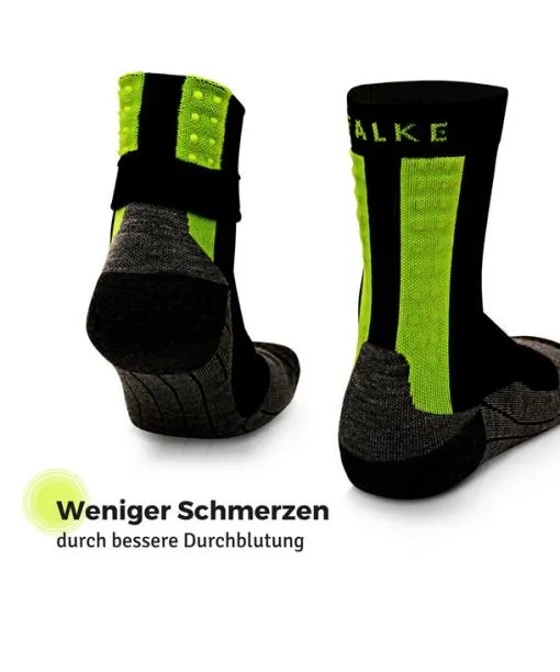 Women Achilles Women Socks Health Black FALKE Functional Socks