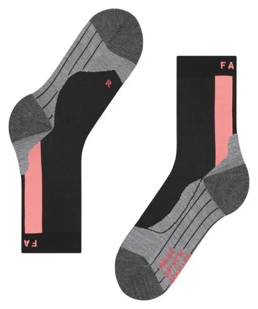Women Achilles Women Socks Health Black FALKE Functional Socks