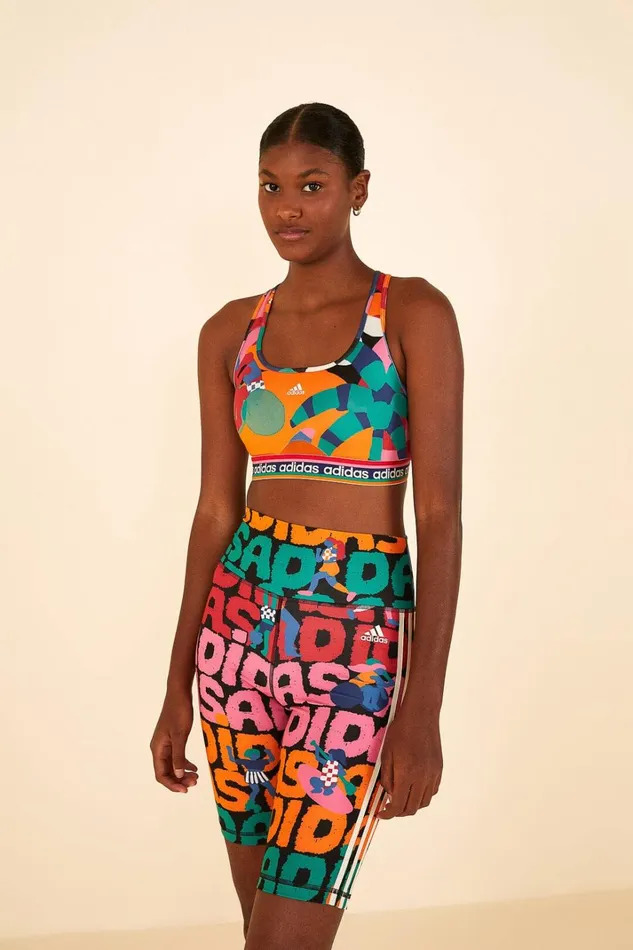 Women Adidas Farm Bike Short Black Black FARM Rio Shorts