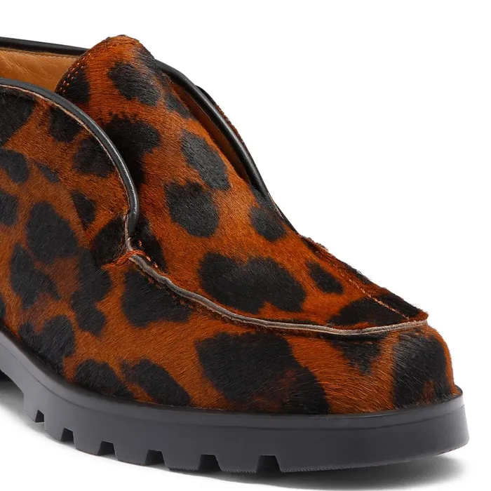 Women AnimalPrint Cavallino Desert Boot Santoni Boots and Ankle Boots