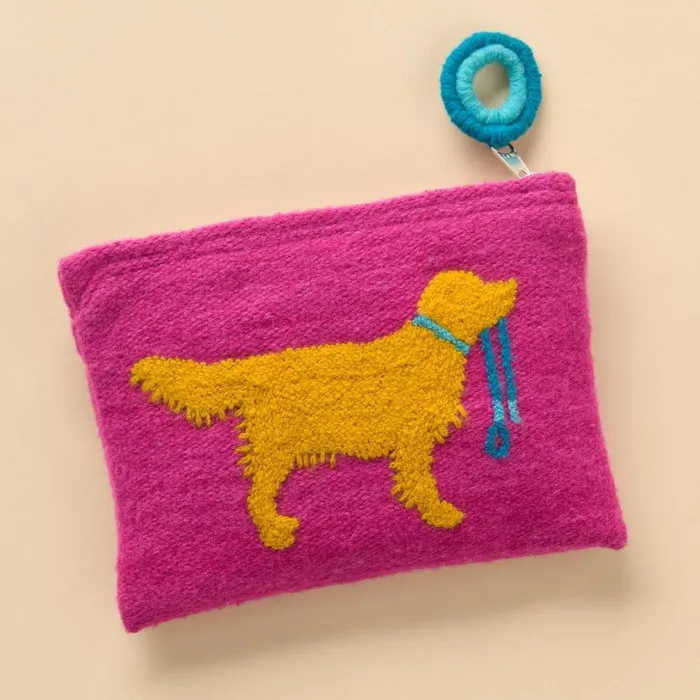 Women Animal Tales Pouch Fuchsia Sundance Catalog Handbags