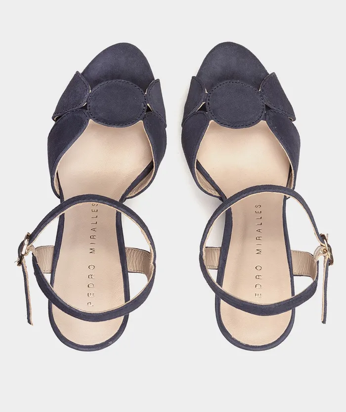 Women Bali Blue 8211 Heeled Sandals Pedro Miralles