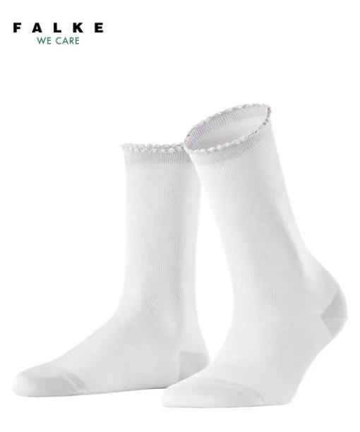 Women Bold Dot Women Socks White FALKE Socks