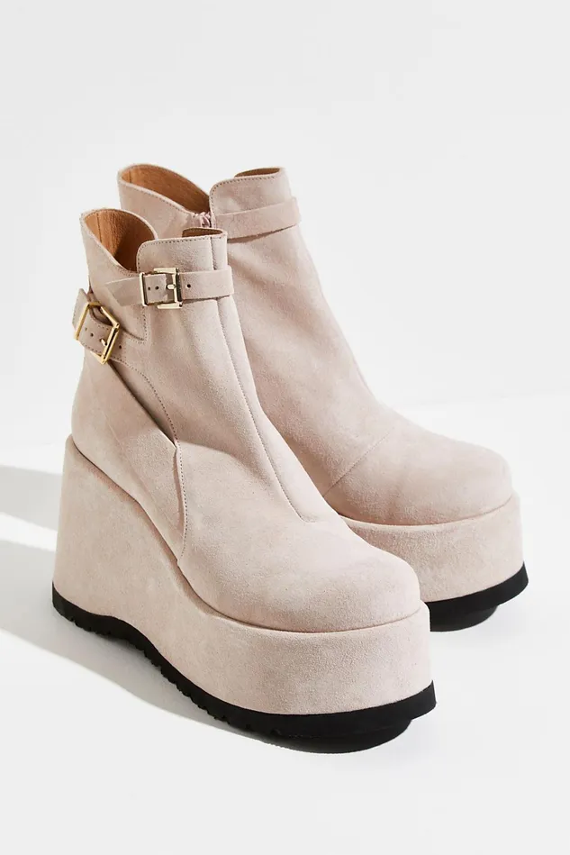 Women Boots Free People Sabrina Platforms Natural