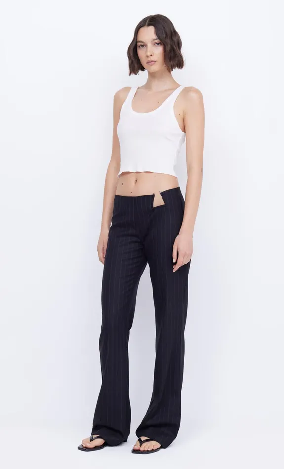 Women Bottoms Bec Bridge BELINDA PANT Charcoalsilver