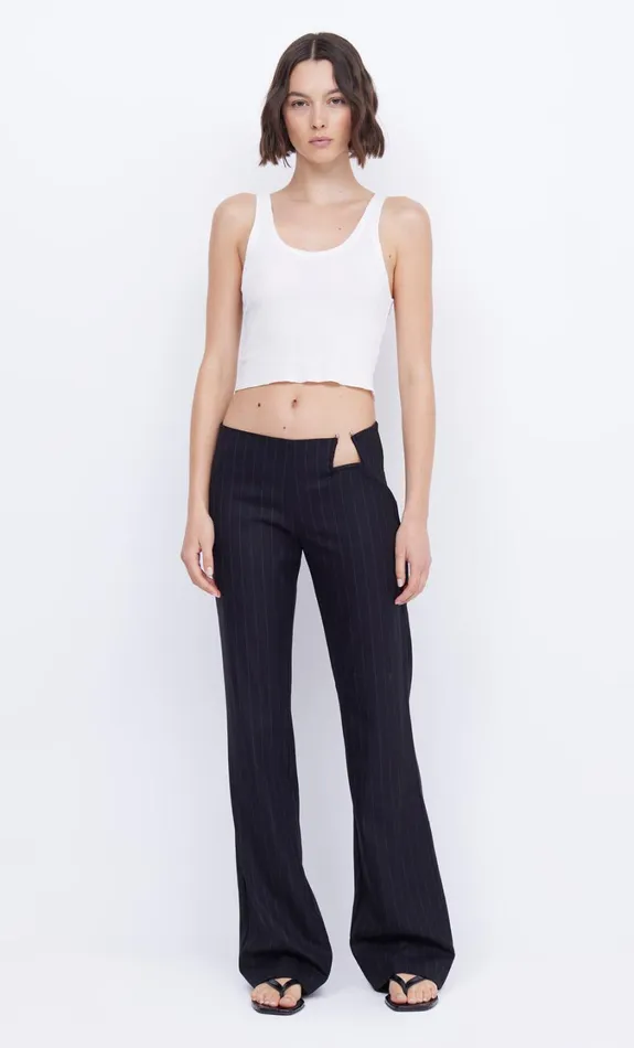 Women Bottoms Bec Bridge BELINDA PANT Charcoalsilver