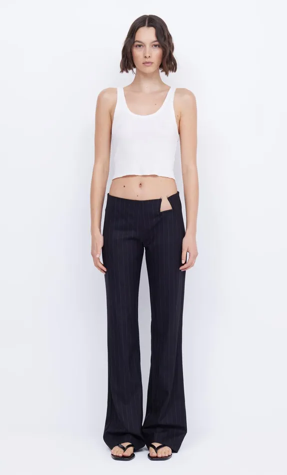 Women Bottoms Bec Bridge BELINDA PANT Charcoalsilver