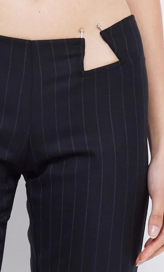Women Bottoms Bec Bridge BELINDA PANT Charcoalsilver