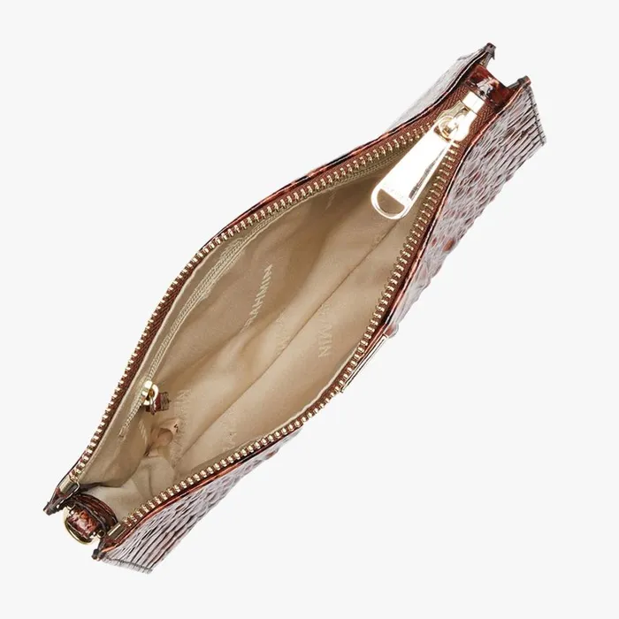 Women Brahmin Clutches Daisy Pecan Melbourne