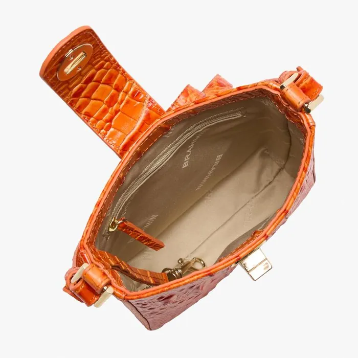 Women Brahmin Crossbodies Marley Mandarin Orange Melbourne