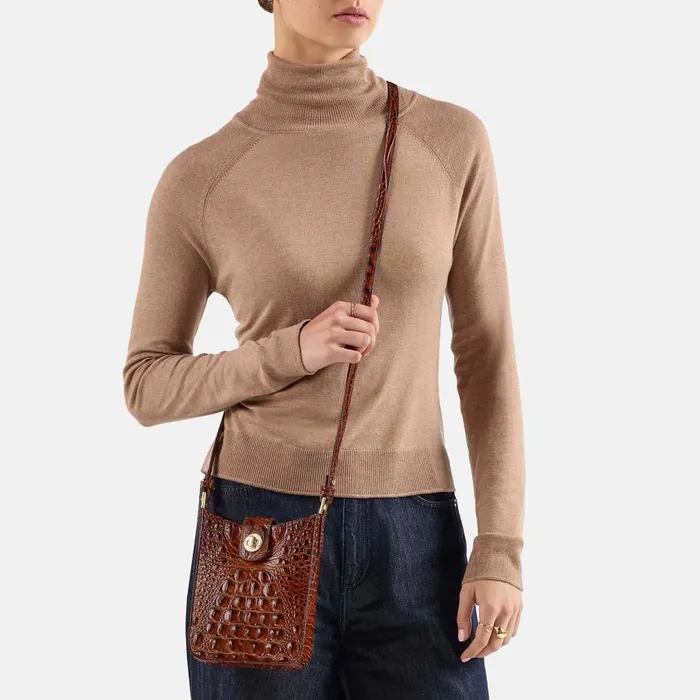 Women Brahmin Crossbodies Marley Mandarin Orange Melbourne