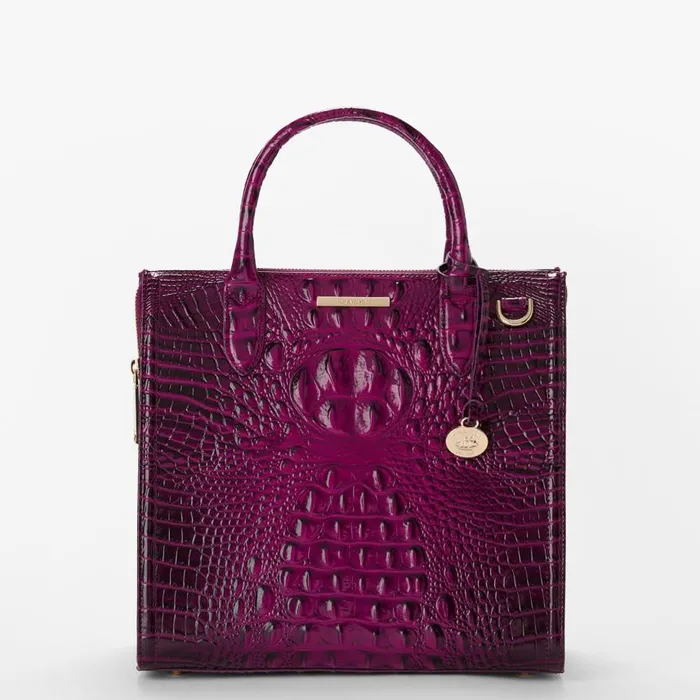 Women Brahmin Satchels Caroline Sugar Plum Melbourne