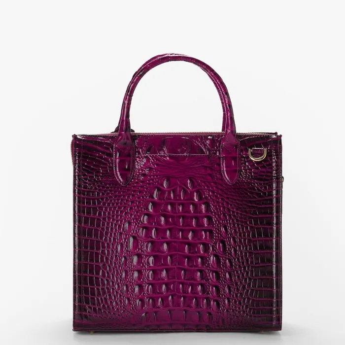 Women Brahmin Satchels Caroline Sugar Plum Melbourne