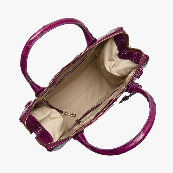 Women Brahmin Satchels Caroline Sugar Plum Melbourne