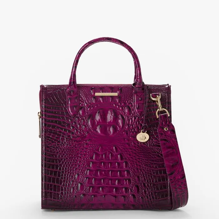 Women Brahmin Satchels Caroline Sugar Plum Melbourne
