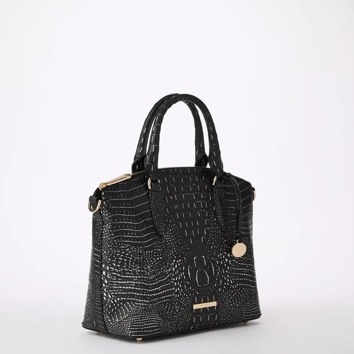 Women Brahmin Satchels Duxbury Satchel Black Regal Mini Melbourne