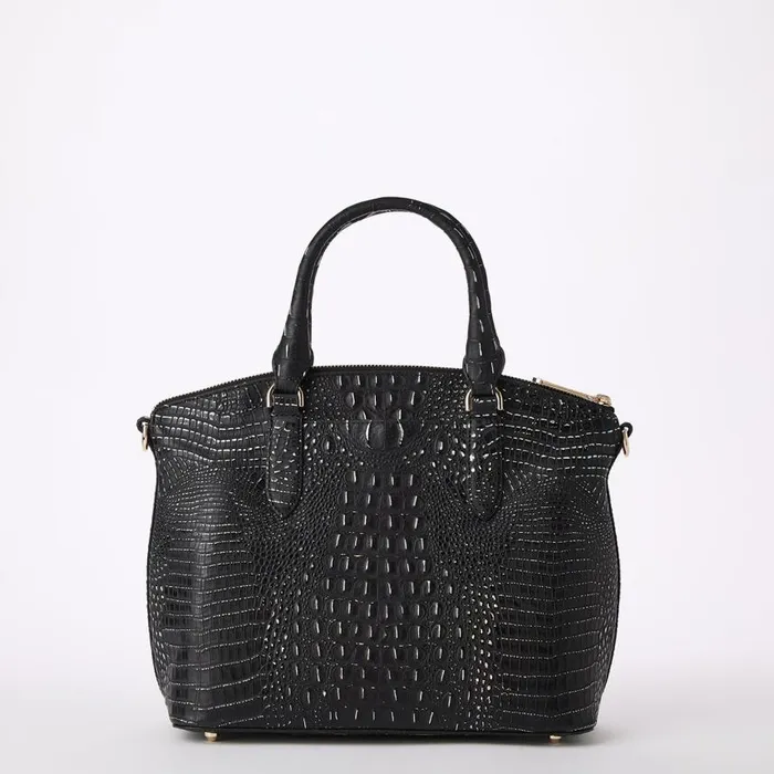 Women Brahmin Satchels Duxbury Satchel Black Regal Mini Melbourne
