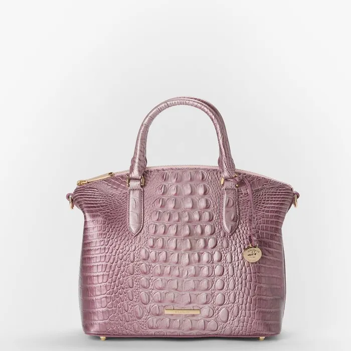 Women Brahmin Satchels Duxbury Satchel Mellow Rose Melbourne