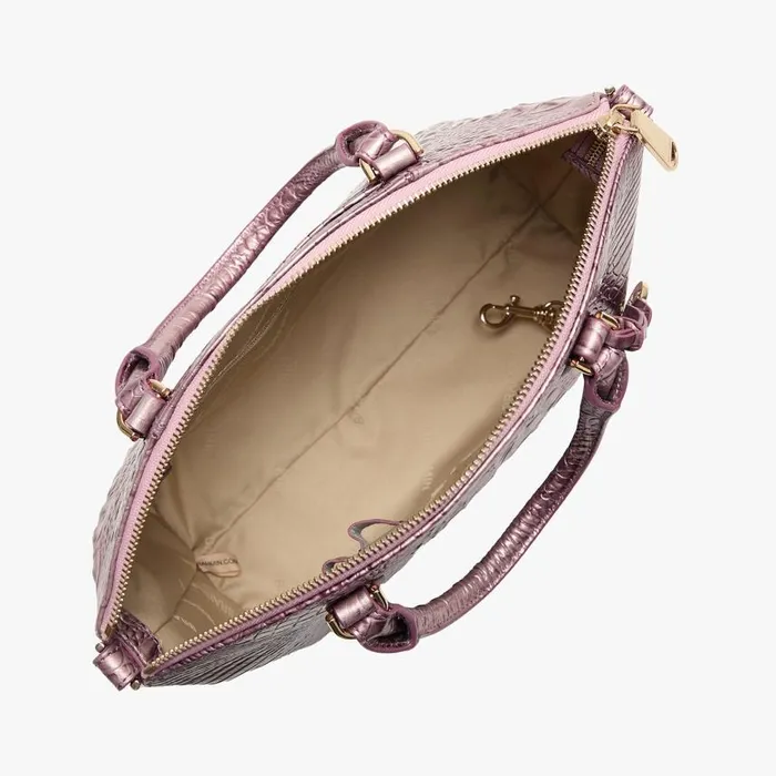 Women Brahmin Satchels Duxbury Satchel Mellow Rose Melbourne