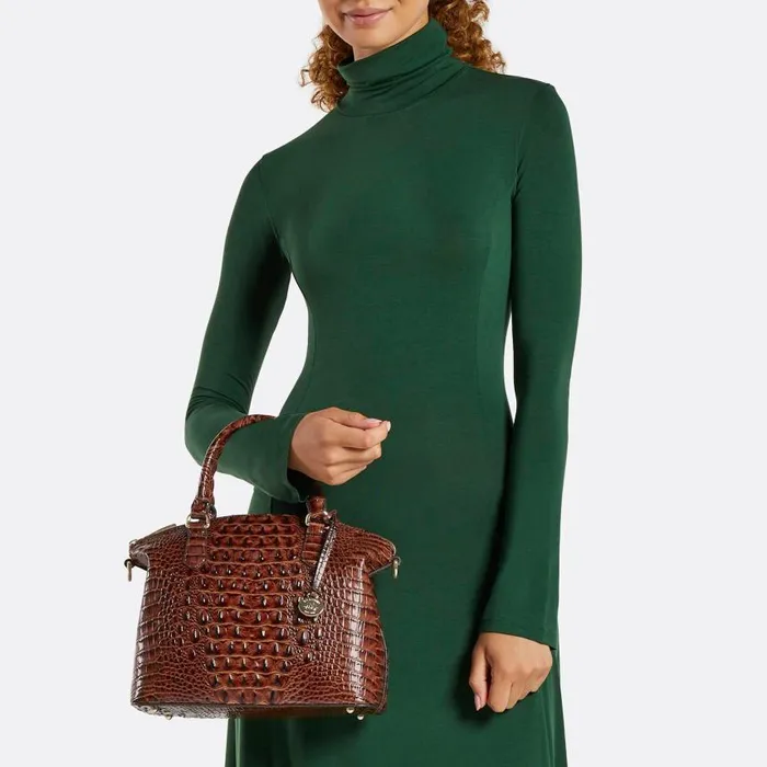 Women Brahmin Satchels Duxbury Satchel Mellow Rose Melbourne