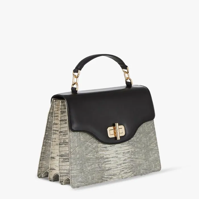Women Brahmin Satchels Hallie Fairest Grey Whitecap