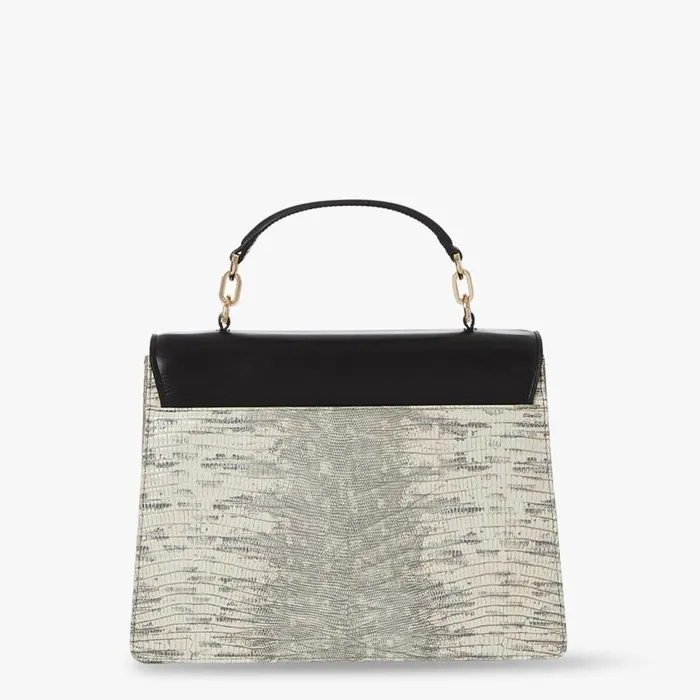 Women Brahmin Satchels Hallie Fairest Grey Whitecap