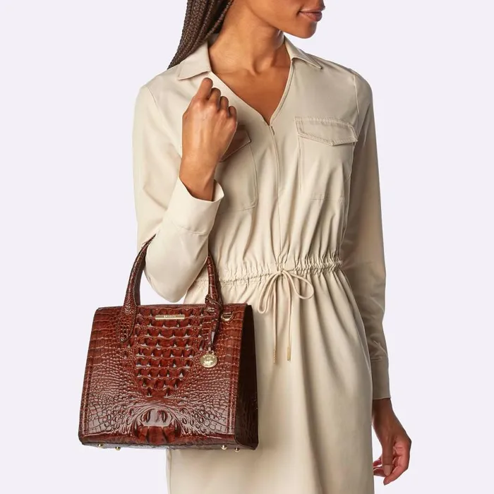 Women Brahmin Satchels Small Caroline Beyond Ombre Melbourne