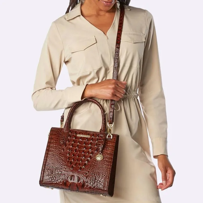 Women Brahmin Satchels Small Caroline Beyond Ombre Melbourne