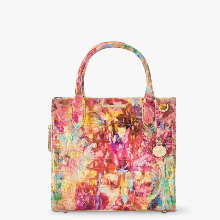 Women Brahmin Satchels Small Caroline Happy Hour Melbourne